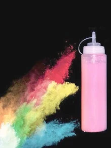 1 个喷雾瓶彩色跑步粉/彩色玉米淀粉/彩虹粉，用于马拉松、彩虹跑、户外运动会、比赛开幕式等活动，增添动感色彩和欢乐气氛（半透明塑料挤压瓶） - 彩色 - 查看 15