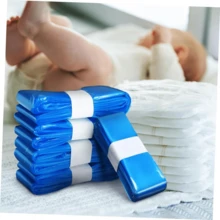 1/2/3/4/5pcs Baby Diaper Trash Bags, Diaper Garbage Bag Refill (1 Pack = 4.5m) - Multicolor - View 4