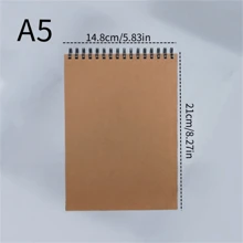 1 pièce Carnet de croquis de peinture classique, papier vierge, reliure spirale à rabat, 30 paquets, carnet de croquis, papier de peinture et d'écriture pour adultes, cadeau de Halloween/Noël/Nouvel An/Pâques pour débutants