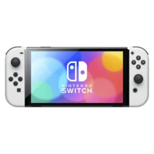 Nintendo Switch - OLED Model Video Gaming Console With White Joy-Con - HK Version (HK Charger With HK To US Plug Adapter) - 查看 4