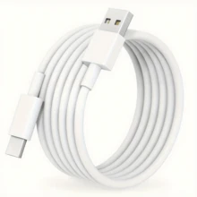 30W Dual-Port EU Charger, Complete With 30W C-To-Lightning Fast-Charging Cable And 60W USB-C Fast-Charging Cable (3.3 Ft / 1 M Data Cable). Compatible With IPhone 16/15/14/13/12/11 And Compatible With Samsung S25/S24/S23/S22 And More-Ideal For Home, Office, And Travel