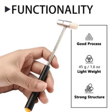 Lightweight Hammer, Small Hammer For Jewelry Making, Small Size Craft Mallet For Toy Building Projects, Watch, Woodworking, DIY, Leather