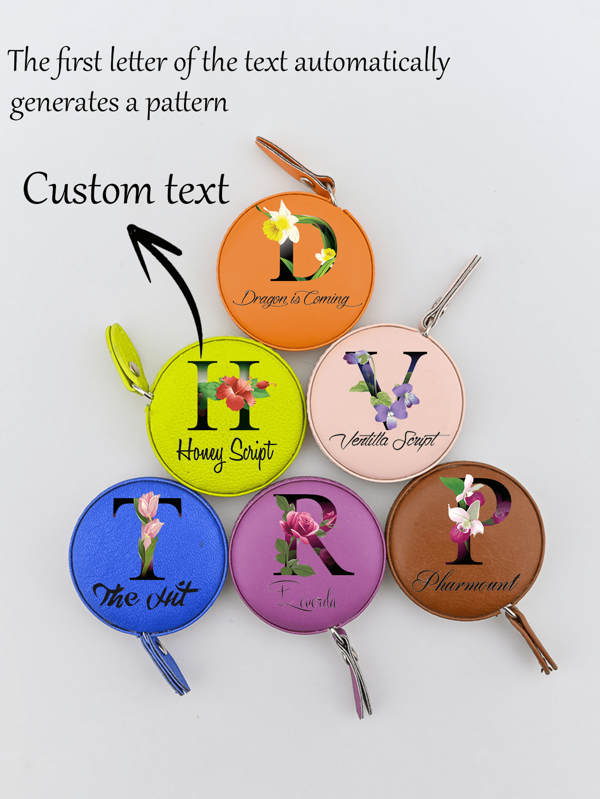 Customized Mini Retractable Tape Measure, Soft Ruler For Measuring Waist, Portable Household Measuring Tape, Ideal Gift For Friends, Family, Couple, Valentine's Day Back To School,Back To School,School Supplies