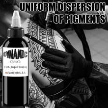 Black Tattoo Ink 4oz(120ml) Friendly Pigment Tattoo Supplies Concentrated Black (2pcs) - Multicolor - View 6