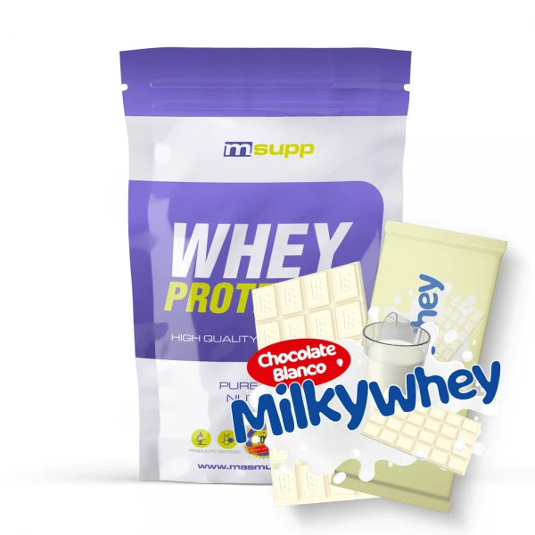 MASmusculo - Whey Protein 80 - 1 kg - ✅ Kostenlose Lieferung in 4/7 Tagen Stunden im ganzen Land - Erhöht die Muskelmasse - Hilft, die Muskelmasse zu erhalten - Stärkt die Muskeln - Härtet die Muskeln - Repariert Zellen nach dem Training -