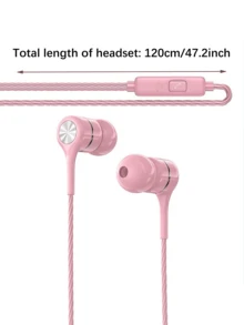 Auriculares con cable tipo C, auriculares con cable USB C para llamadas y música, auriculares estéreo con graves para dispositivos electrónicos - Tipo C - Ver 8