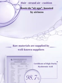 L’Oreal Paris L'Oreal Paris Hyaluronsäure Volumen Conditioner, 440ml/100ml, repariert intensiv und nährt geschädigtes Haar tiefgründig, formuliert mit 98,7% hochreiner Hyaluronsäure, leichte und nicht fettende Textur, glättet Frizz effektiv, feuchtigkeitsspendend, geeignet für trockenes, geschädigtes Haar aller Arten, verströmt einen französischen Meerblau-Blütenduft, sanfte Formel, geeignet für den täglichen Gebrauch - Spülung - Übersicht 10