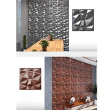 A Set Of Black Laser 3D Diamond Pattern PVC Wall Panels-Perfect For Living Room, Bedroom, Kitchen, TV Background, Corridor And Office Decoration, Holiday Wall Stickers, Christmas And Winter Decoration