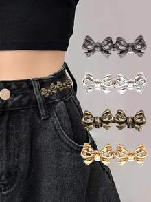 4 件套星形可拆卸腰带扣，可调节腰夹，适用于牛仔裤、裙子、裤子、街头 - 彩色 - 查看 12