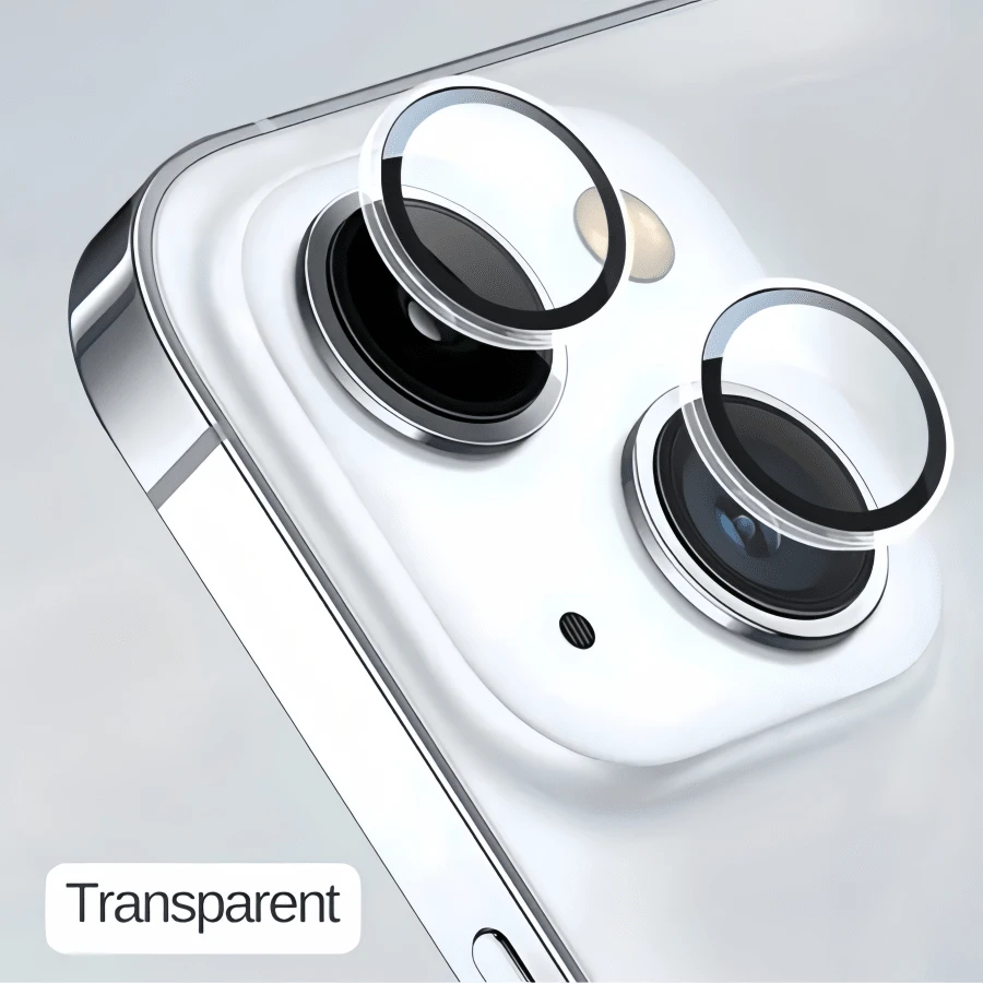 Bộ 3 miếng dán bảo vệ ống kính camera trong suốt, tương thích với iPhone 11-17, 17/17 Pro/17 Pro Max/17 Air/16/16e/11/1/14/13 Pro/14 Pro Max/15/15 Plus/15 Pro Max, miếng dán ống kính cường lực chất lượng cao, bảo vệ toàn diện 3D trong suốt hiệu quả.