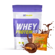 MASmusculo - Whey Protein80 - 1 kg - ✅ Gratis verzending binnen 48/72 uur door het hele land - Verhoogt de spiermassa - Helpt spiermassa te behouden - Versterkt spieren - Verhardt spieren - Herstelt cellen na het sporten - - Pindakaascups - Bekijken 2