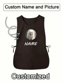 1 szt. spersonalizowany fartuch fryzjerski, spersonalizowany fartuch kuchenny, 2-kieszeniowy, szybkoschnący fartuch domowy dla mężczyzn i kobiet, nowoczesny fartuch poliestrowy, olejoodporny, szybkoschnący, jednolity kolor, do użytku w kuchni i domu, wielofunkcyjny, ozdobny, wielokrotnego użytku, oddychający, wykwintny, stylowy, wysokiej jakości, kolorowy, nowoczesny, niestandardowy, spersonalizowany, niepowtarzalny, idealny prezent dla niego, herbaciarnia, dom, ogród, biuro, odświeżenie domu, spersonalizowane śliniaczki dla dorosłych, dom i styl życia, świąteczna atmosfera w domu, jesienne odświeżenie domu, harmonia w domu