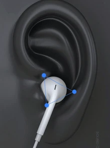 سماعات أذن متوافقة مع آيفون، سماعات أذن داخل الأذن نوع C USB-C مريحة، سماعات رأس سلكية استريو عالي الجودة نوع C 3.5 مم مع ميكروفون بلوتوث والتحكم في المكالمات، عازلة للضوضاء