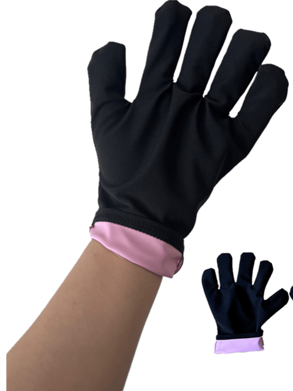 1 Pair PU Sports Sweat Gloves, Sauna Sweat Absorbing Hand Protector, Moisturizing Smooth Coating, Sweat Enhancing For Home Use
