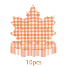 10 Stück/20 Stück/50 Stück Herbst Pappteller in Ahornblatt-Form, Erntedank Teller mit Herbstblättern für Küche, Waldland Erntedank, Babyparty, Geburtstag, Feiertage, Partydekoration