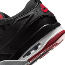 Jordan 4  "Bred/Black/Varsity Red" Comfortable Versatile Anti-Slip Durable Low-Top Retro Basketball Shoes Unisex Black FQ7939-061 - Black - View 8