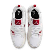 Jordan CMFT Era 舒適 耐磨 低筒 復古籃球鞋 男款 米紅 HJ6777-116 - 白色 - 查看 2