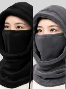 1pc/3pcs Unisex Fleece Balaclava Hat Mask 3-In-1 Warm Windproof Ski Mask For Men & Women, Suitable For Cycling, Outdoor Sports, Daily Life, Travel, Commute, Birthday Gift For Dad, Family, Friends, Lover, Autumn/Winter