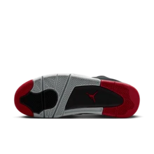 Jordan 4  "Bred/Black/Varsity Red" Comfortable Versatile Anti-Slip Durable Low-Top Retro Basketball Shoes Unisex Black FQ7939-061 - Black - View 6