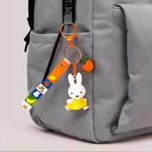 MIFFY Classic Keychain – Iconic Dutch Bunny Charm! Minimalist Design Meets Daily Utility, Perfect For Keys, Bag Accessories, Or Collector's Items. Carry A Touch Of Nostalgia Everywhere! - Red - View 4