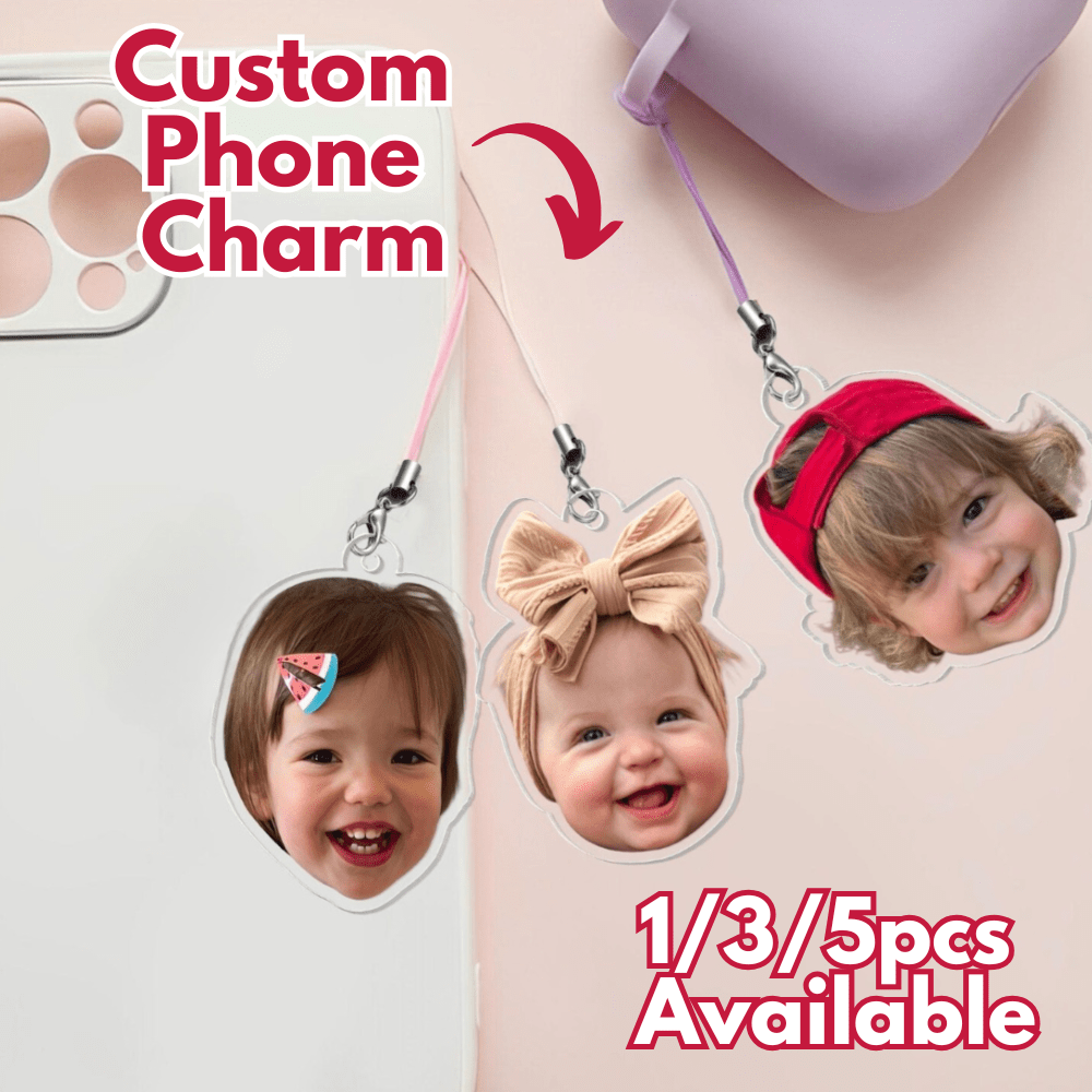 Accesorio personalizado para teléfono con foto, accesorio personalizado para teléfono con foto, regalo del Día de la Madre para mamá, accesorio de hebilla con retrato para teléfono, regalo para la abuela, regalo del Día de San Valentín, San Valentín, regalo para ella, regalo para él, regalo para mamá, regalo para amigos