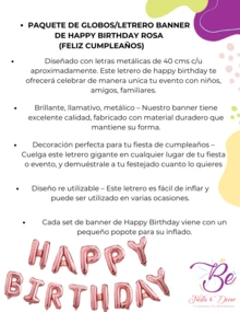 Baby Party Supplies - Baby Pink - View 2