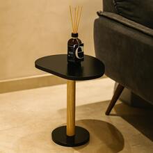 Corner Table Living Room Decoration Organic Corner Table - Negro - Ver 2