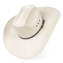 Men's White Dakota Country Hat Wide Brim Cowboy Rodeo Barretos
