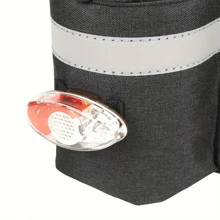 1 E-Bike Backpack With Reflective Strips, Foldable Cargo Side Pockets, Water Bottle Holder, Taillight Compatible, Portable Nylon Fabric Storage Bag, Removable Saddle Bag With Insulation, Polyester Outdoor Storage Bag Gym Bag Running Accessories Bike Accessories Sports Bag For Women Sport Bag For Sports For Fitness For Exercise Large Capacity Travel Bag For Vacation For Men Travel Essential Bike Bag Bicycle Accessories Bike Frame Riding Bag For Cycling