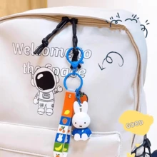 MIFFY Classic Keychain – Iconic Dutch Bunny Charm! Minimalist Design Meets Daily Utility, Perfect For Keys, Bag Accessories, Or Collector's Items. Carry A Touch Of Nostalgia Everywhere! - Blue - View 3
