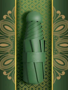 胶囊遮阳伞，女士防紫外线折叠伞，二合一迷你超轻便携伞，户外、花园、旅行必备、便携必备、沙滩必备、毕业季、毕业典礼、毕业礼物、毕业赠礼、祝贺毕业、毕业典礼致辞代表、毕业派对、户外必备、旅行便携、徒步必备、露营必备、便携工具、夏季必备、夏季便携 - 彩色 - 查看 16