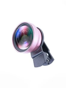 二合一手机镜头、手机相机镜头、0.45X 广角镜头和 12.5X 微距镜头、适用于智能手机的手机相机镜头、与 Android 手机兼容的平板电脑暑假、旅行、创意摄影手机配件与 Android 手机兼容，适用于暑假、旅行、创意摄影、社交媒体内容、视频博客 - 多色B款 - 查看 10