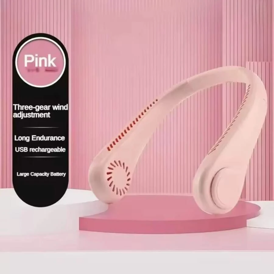 Portable Fans - Pink - View 1