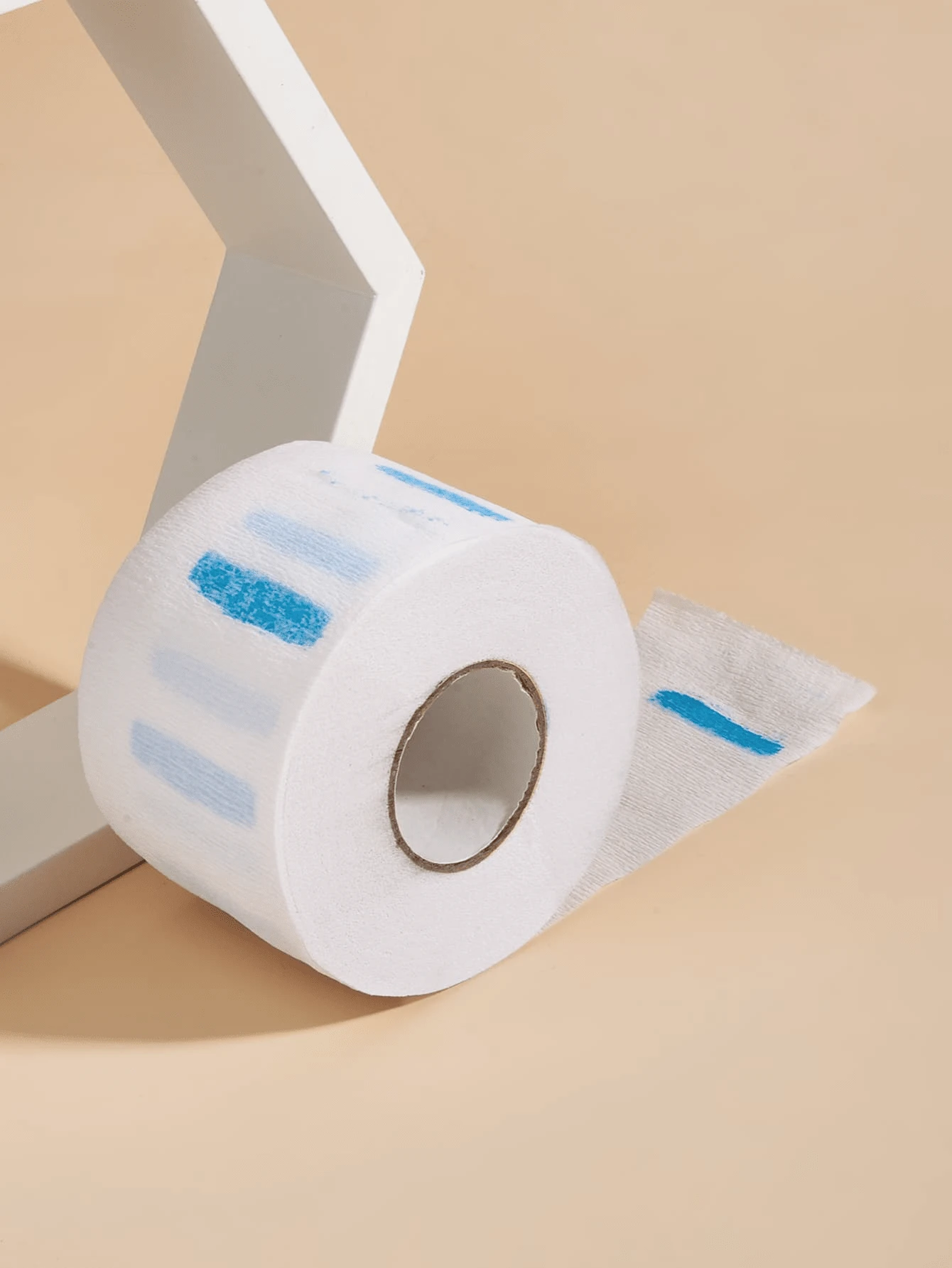 美发沙龙护颈纸条，白色，1/5卷装，一次性理发纸护颈条，美发弹性颈部保护纸条，适用于美发师或家庭使用，美发弹性护颈纸卷，适用于沙龙剪发、造型、染发、水疗按摩、化妆，返校季、旅行度假必备，女士美发配件，梳子，吹风机，头发，理发师，美发工具，美发产品，吹风机，梳子，理发师，美发设备，理发师配件，理发店，美发设备 - 白色 - 查看 1