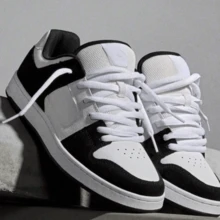 RAYRA MANTECA 4 ADULT AND CHILDREN'S CASUAL BLACK AND WHITE TENNIS SHOES - Đen và Trắng - Xem 2