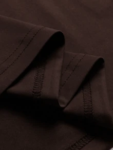 REPLAY NEW YORK 男士休闲短袖 T 恤 - 轻盈透气圆领 T 恤，胸前印有标志，常规版型 H 码，适合春夏季户外穿着 - 棕色 - 查看 7