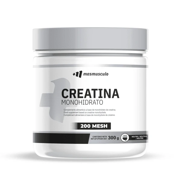 MASmusculo - Creatina Monohidratada 200 Mesh - 300g - ✅ Frete grátis em 48/72 horas para toda a península - Aumento da massa muscular - Aumento da força - Resistência melhorada - Desempenho melhorado - Redução da fadiga - Melhor recuperação após o esforço -