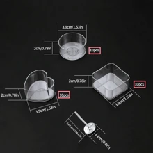 130 piezas Juego de candelabros y mechas, 30 piezas Portavelas de té, 100 piezas Mechas de vela, Tazas de plástico para velas de té, Portavelas, Molde de rack para derretir cera, Kit de fabricación de velas DIY, Suministros para hacer velas