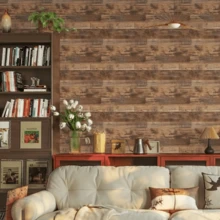 Vintage Holzmaserung Kontaktpapier, abnehmbare Küchentapete, selbstklebende Tapete für Schränke, Arbeitsplatten, Wände Tapete Wandaufkleber Wanddekoration Raumdekoration Tapete Aufkleber Wand Schlafzimmerdekoration Küchendekoration Heimdekoration