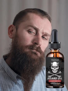 Smooth And Nourishing Beard Care Oil Prevents Tangles And Chaos With Light Essential Oil Penetration For Softer Whiskers And Stylish Contours Hydrating Formula For Healthy Beard Growth And Shine - Multicolor - View 6