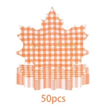 10 Stück/20 Stück/50 Stück Herbst Pappteller in Ahornblatt-Form, Erntedank Teller mit Herbstblättern für Küche, Waldland Erntedank, Babyparty, Geburtstag, Feiertage, Partydekoration