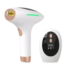 YTWO 8-Level Energy Laser Hair Removal Device, Permanent Painless Hair Removal For Face, Underarms, Bikini, Limbs, Arms, Legs, Automatic & Manual Modes, Smooth Skin, Includes 2 Extra Lamp Heads