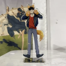 1 Stück 15cm Acryl Ständer "Banana Fish" - Ash Lynx & Eiji Okumura exquisite Personenmodelle, Tisch- und Heimdekoration, ideal als Geschenk zum Opferfest, perfektes Abschlussgeschenk für Freunde und Fans - Verschiedenfarbig - Übersicht 7
