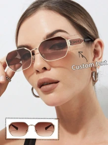 Personalized Fashion Metal Glasses Custom Greeting Edge Customization, 2025 Fashion Glasses, For Bridesmaids, Personalized Gifts, Wedding Gifts, Birthday Gifts, Party Gifts, Wood Laser, Fashion, Vintage