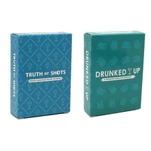 Wahrheit oder Shots/Betrunkenes Kartenspiel - Lebendige Herausforderungen und lustiges Erwachsenen-Kartenspiel für Cocktailpartys, Spieleabende, geeignet als Geschenk für Partys, Neujahr, Valentinstag, Weihnachten, Halloween