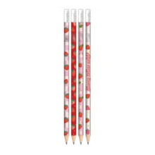 Kit 4 lápis + 1 Apontador com Cheirinho Be Berry - Multicolorido - Visão 5