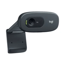 Logitech C270高清攝影機 720P附麥克風 學生網路課程專用 視訊會議直播 即插即用免驅動 適用筆記型電腦 黑色 - 黑色 - 查看 8