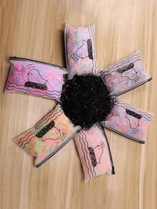 1000件女士美发工具套装！这款惊艳的美发刷内置编织器和一套方便的橡皮筋。双面锯齿梳能有效梳理凌乱的长发，即使在淋浴后在浴室里也能展现迷人魅力。 - 彩色 - 查看 10