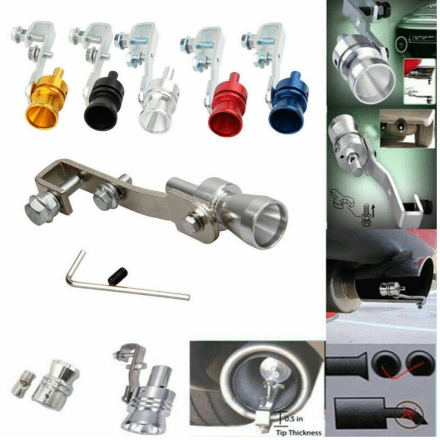 Turbo Whistle Enhancer For Car & Motorcycle Modification, Exhaust Turbo Whistle Sound Maker, Motorcycle Exhaust Roar Maker