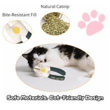 1 Peça Brinquedo de Alicate de Catnip de Pelúcia - Presente Engraçado para Gatos Mastigar para Brincadeira Interna | Brinquedo Resistente à Mordida para Filhotes e Gatos Adultos